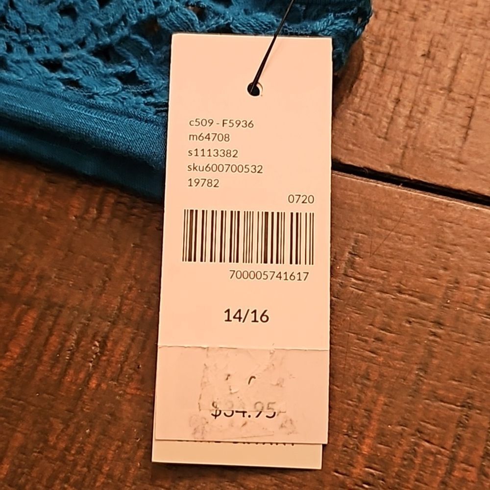 Lane Bryant Swing Tee Plus Size Tank Top 14/16 NWT - Picture 5 of 5